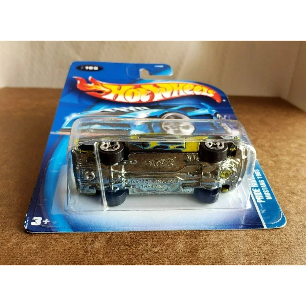 2004 Hot Wheels '68 MUSTANG Pale Green #165 PRIDE RIDES SERIES #1/10 1:64 B3758